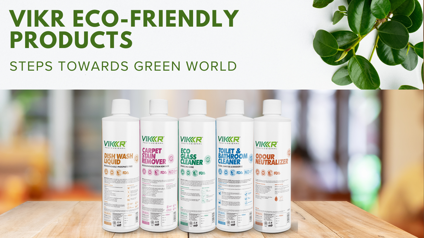 Eco-Friendly bio-cleaning products: Vikr eco cleaning products